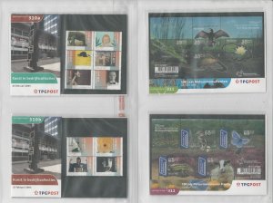 Netherlands Davo PTT Album, Mint NH Stamps & Sets, 12 Hingless Pages, 2005-06