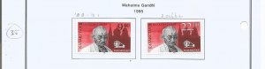 KAZAKHSTAN - 1995 - Mahatma Gandhi - Perf 2v Set - Mint Lightly Hinged