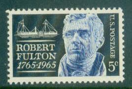 1270 5c Fulton Fine MNH