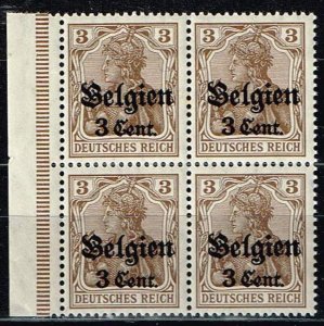 Belgium,Sc#N11 MNH, rare Michel#11aII, distance between Numeral-Currency 1,0 mm