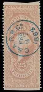 U.S. REV. FIRST ISSUE R44b  Used (ID # 98228)