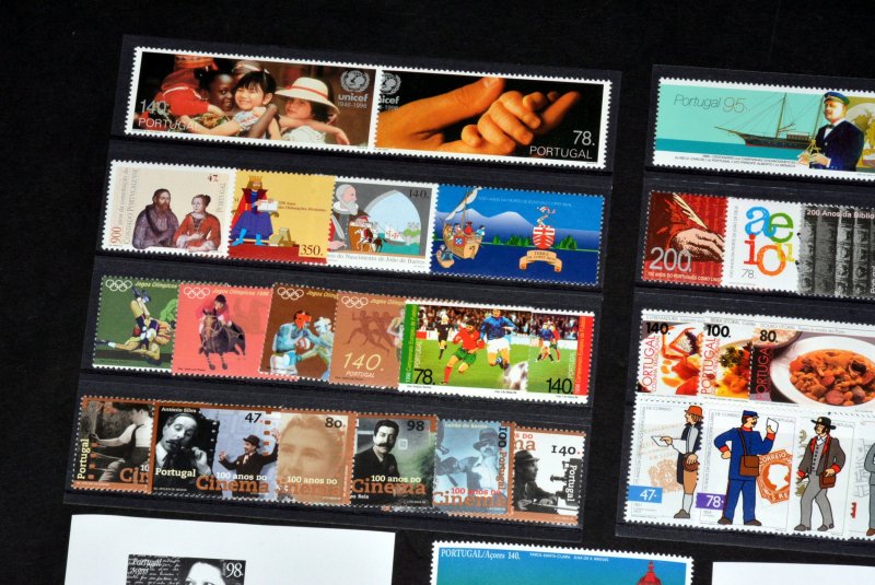 1996 Portugal, Azores and Madeira Complete Year MNH +Proofs