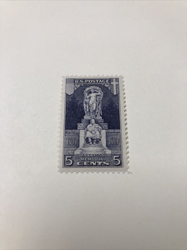 US Stamp #628 – 1926 5c Ericsson Memorial Mint MH / EF