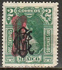 MEXICO 552, 2c CORBATA & VILLA MGM REVOLUT OVPT USED. F-VF. (144)