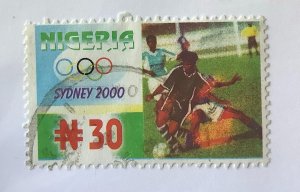 Nigeria 2000 Scott 715 used - 30n, Olympic Games, Sydney, Australia