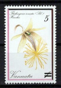 Vanuatu 383 MNH Surcharge Flowers Plants Nature ZAYIX 0624S0173