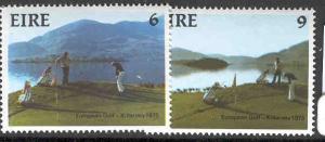 IRELAND MNH 371-372 9TH AMATEUR GOLF TEAM CHAMPIONSHIPS