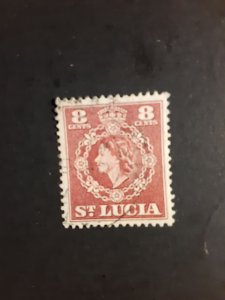 +St. Lucia #163          Used