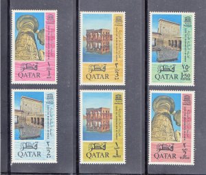 Qatar Scott #47-52 MNH