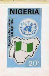 Nigeria 1985 40th Anniversary of United Nations - origina...