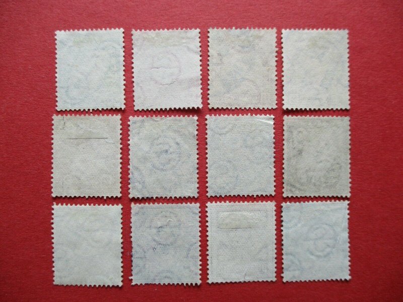 SG71 - SG82 Ireland 1922-34 Definitive Set Used