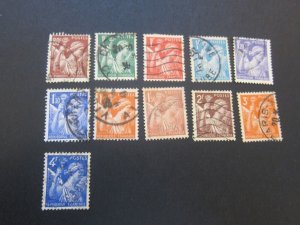 France 1939 Sc 375,377-84,386-87 FU