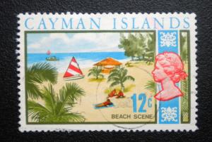 STAMP FROM CAYMAN ISLANDS USED SCOTT # 271 YEAR 1970