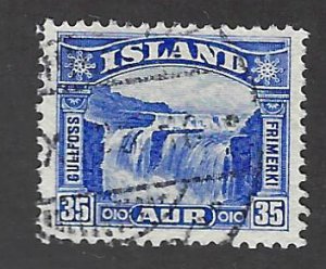 Iceland SC#172 Used VF...Worth a Close Look!