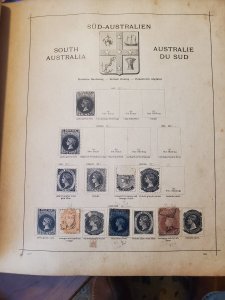 South Australia rare antique stamps