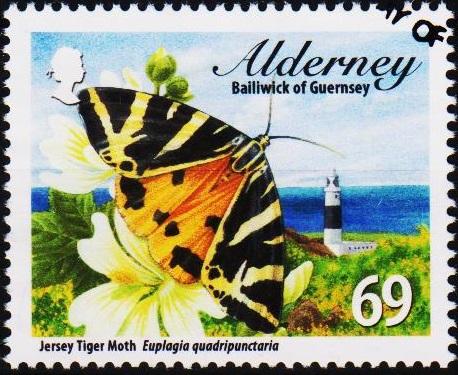 Alderney. 2012 69p fine Used