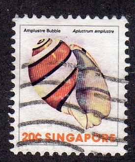 Singapore 267 - Used - Amplustre Bubble