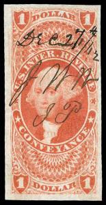 U.S. REV. FIRST ISSUE R66a  Used (ID # 84025)