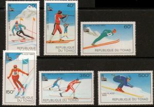 CHAD SG583/8 1979  WINTER OLYMPIC GAMES MNH