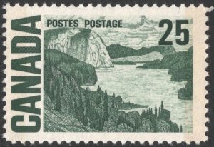 Canada SC#465p 25¢ Solemn Land by J.E.H. MacDonald: Tagged (1967) MLH