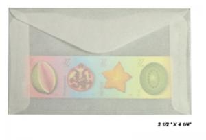 100 count - Glassine Envelopes #3 -ACID FREE - size 2 1/2 x 4 1/4 - NEW