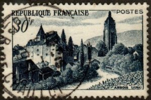 France 658 - Used - 30fr Arbois and Bontemps Castle (1951) (2)