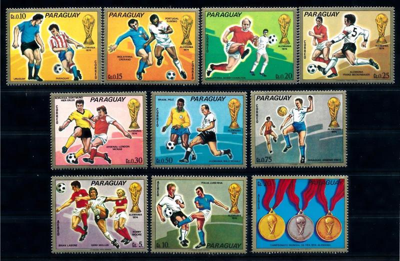 [69091] Paraguay 1973 World Cup Football Soccer Germany  MNH