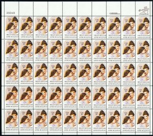 1824 MNH 15¢ Helen Keller Color Shift Error Full Sheet of 50 Stamps Stuart Katz