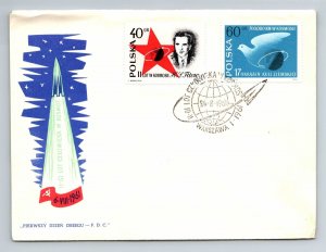 Poland 1961 II-GI - 2nd Human Flight in Space - F7809