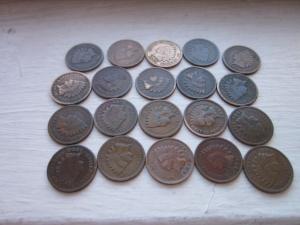 20 consecutive indian heads