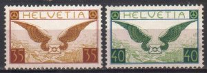 SWITZERLAND STAMPS, 1929. AIR Sc.#C13-C14, MNH