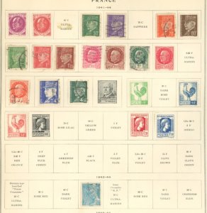 FRANCE #SET/MIXED CONDITION 