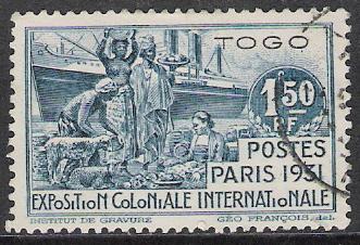 Togo #257 Colonial Expo Used