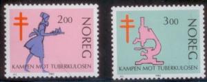 Norway 1982 SC#802-3 MNH (L234)