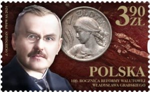 Poland 2024 MNH Stamps Coins Monetary Reform Prime Minister