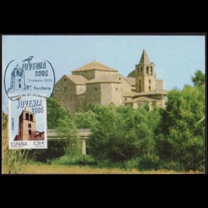 SPAIN 2005 - Maximum Card - 3350 Youth Stamp Exhib.