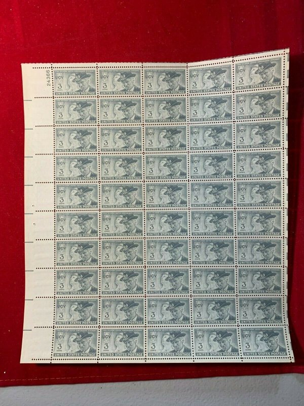 Scott 998 Sheet United Confederate Veterans MNH