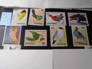 Rwanda  # 943-50 MNH  Birds