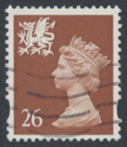 Wales   Machin 26 SG W80 SC# WMMH74 Used see details    