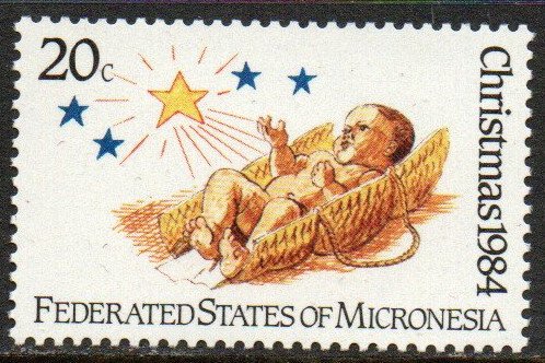 Micronesia Sc #22 Mint Hinged