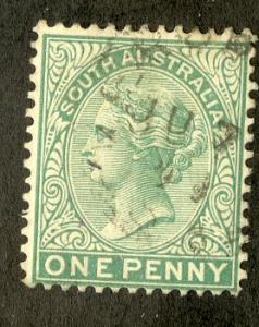 SOUTH AUSTRALIA 64 USED  SCV $1.75 BIN $.90