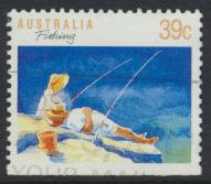 Australia SG 1179b  SC# 1109b  Fishing Used / FU  see details