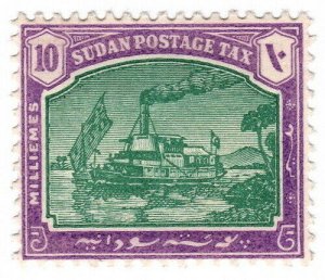 (I.B) Sudan Postal : Postage Due 10m