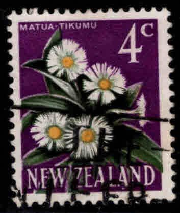 New Zealand Scott 387 Used Decimal Denominated stamp