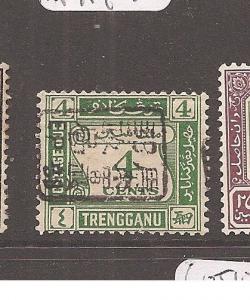 Malaya Jap Oc Trengganu 4c Post Due Chop 19/A SG JD18 MNH (9avq)