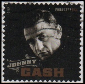 United States 4789  - Used - (F) (46c) Johnny Cash (2013)