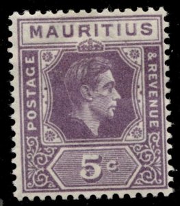 Mauritius #214 KGVI MLH CV$2.00