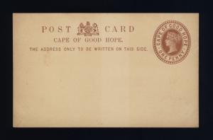 CAPE OF GOOD HOPE - 1882 - 1d POSTAL CARD FINE MINT - (c)