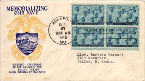 #935 Navy WW2 Veterans Block – NUART WCW Cachet DH