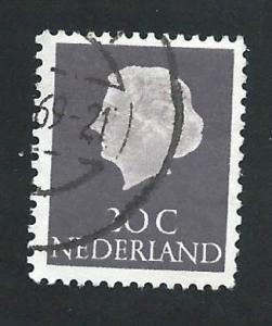 Netherlands - SC# 347 - (20c) - Queen Juliana, used